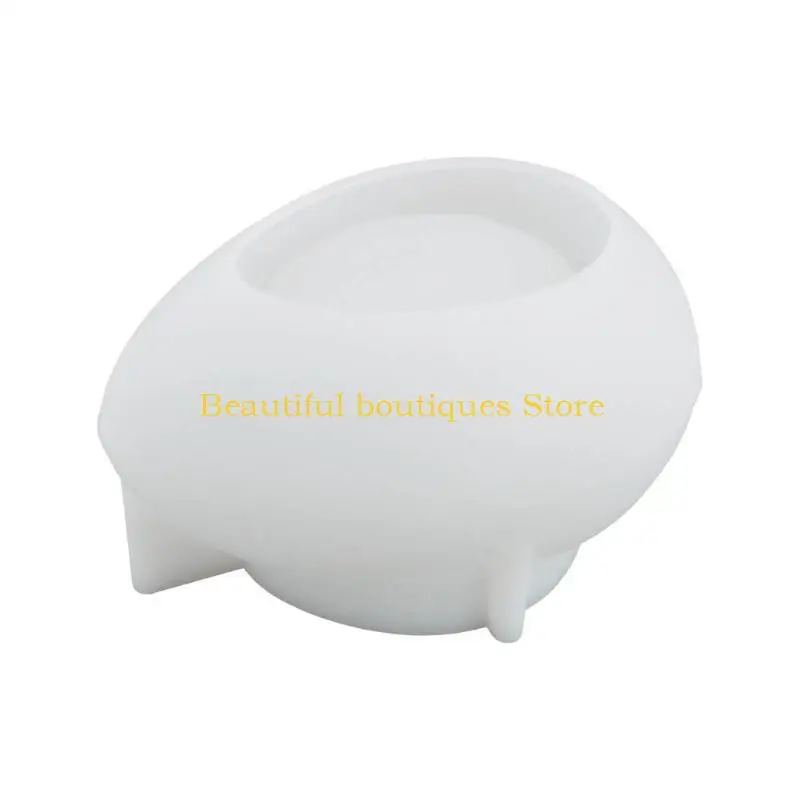 U4LF Silikonkerzenhalter Formen Eierform