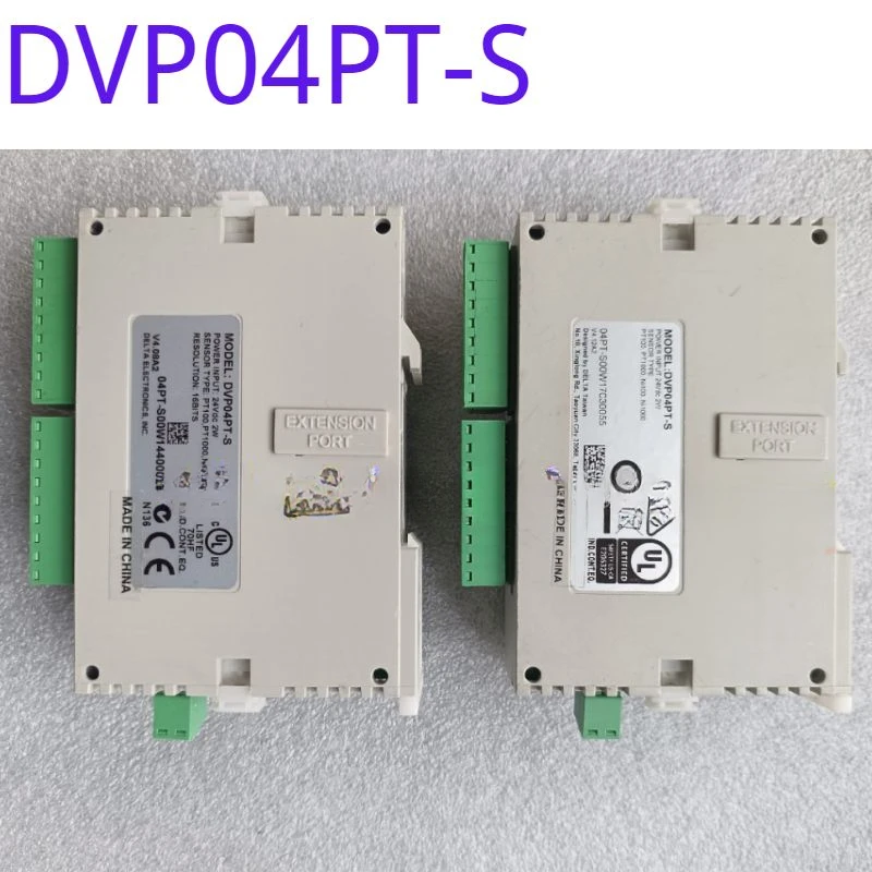 Used DVP-04PT temperature module DVP04PT-S