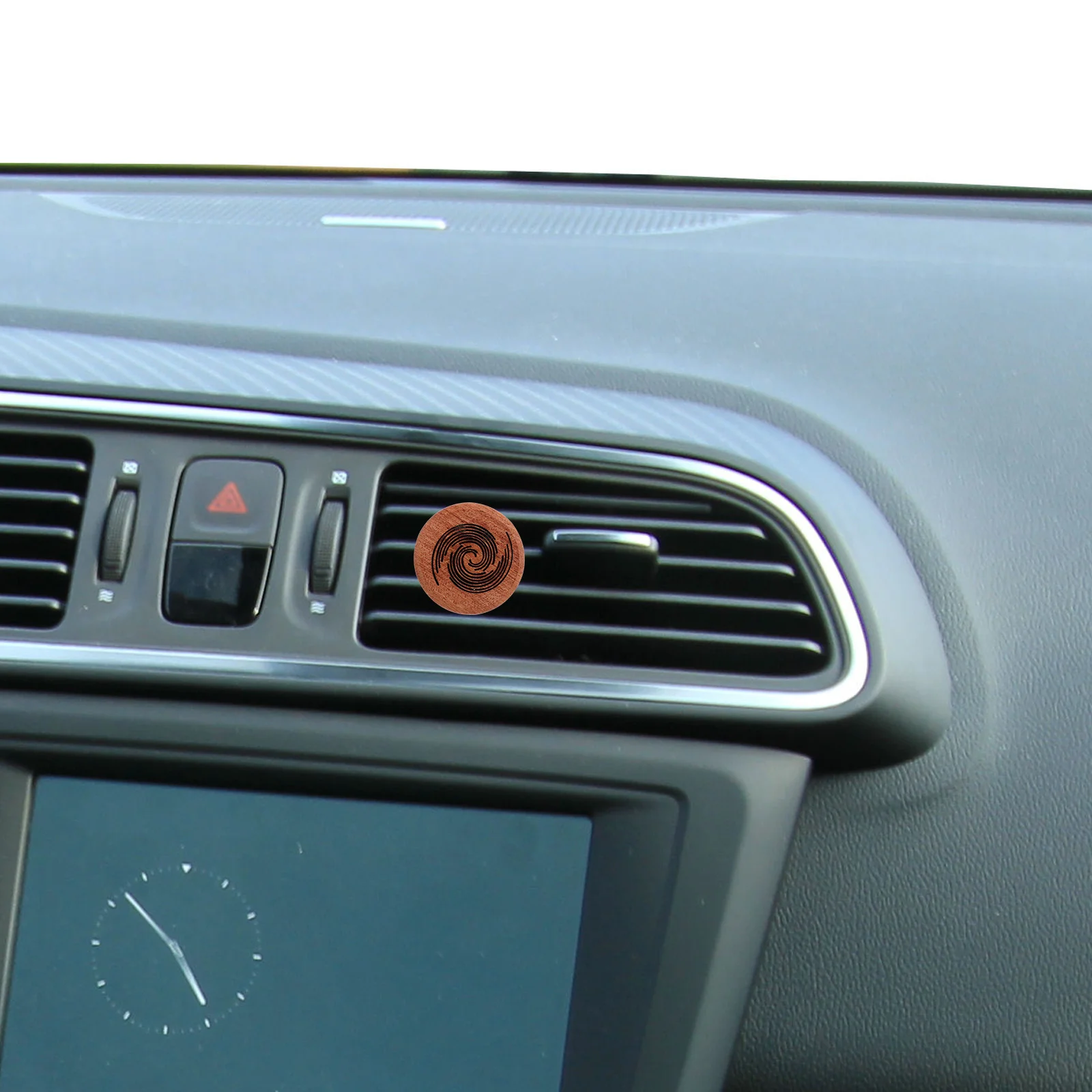 

Stylish Wooden Car Air Freshener Diffuser Clip Essential Oils Aroma Scent Travel Home Purification Elegant Interior Design