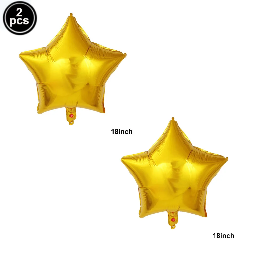 2 teile/los 32 zoll Grüne Anzahl Folien Ballons 18 zoll Fußball Helium Ballons Fußball Fußball Geburtstag Parti Sport Themen Party decors – Detail 6