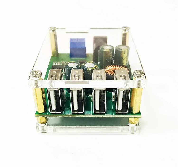 Step-Down Module 12V24v36V48V60V Om 5V/5A High-Power Solar Vehicle Batterij Converter