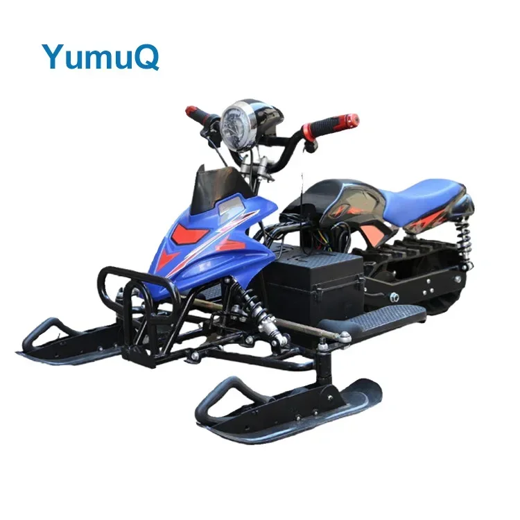 1360x830x590mm 40/20/15KM/H Electric Snowmobile 800W Four Shock Absorbers Lead-acid Battery Unisex-Children