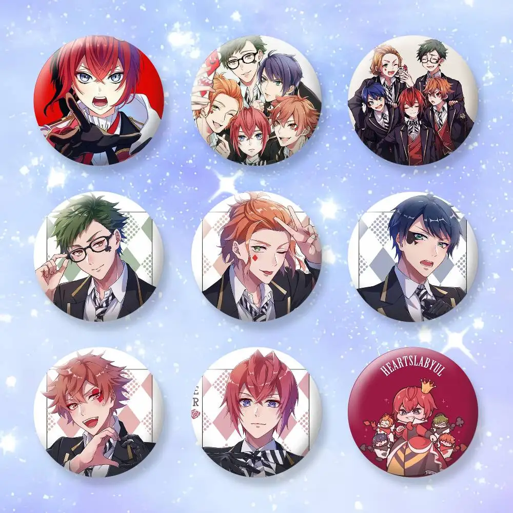 

Cute T-Twist Wonderland Button Pins Backpack Clothing Decor Brooch Badge Jewelry Gifts for Kids