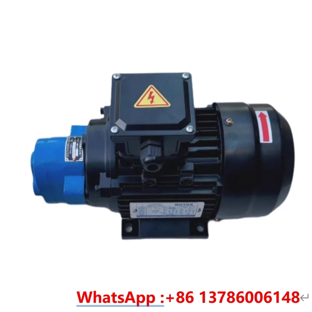 Sawing machine gear pump oil pump motor unit CBW-B2.5 lubrication 0.37/0 55/0.75 KW