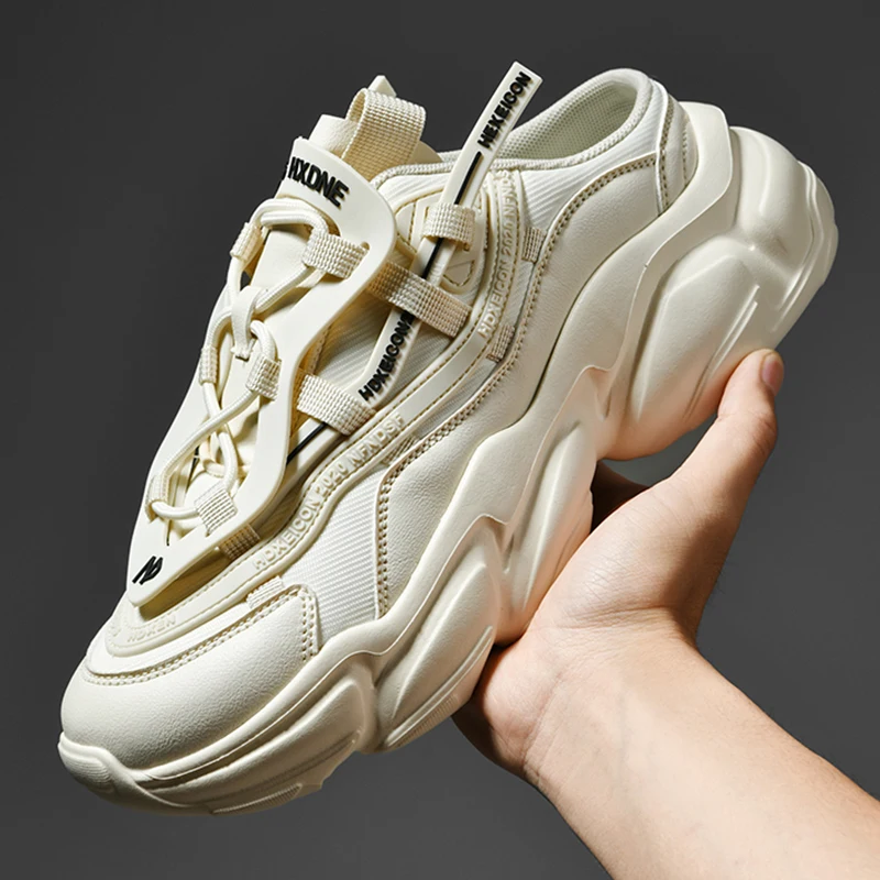 

Men's Shoes 2025 New Autumn Trendy Brand Torre Men's Thick Sole Increased Casual Flow Reflective Sports Running Trendy Shoes