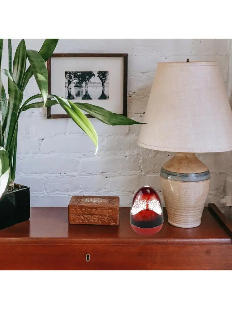 Sablier à mouvement liquide pour la décoration de la maison, sablier constants ique créatif, sablier ornemental en acrylique, minuterie de sable, cadeau