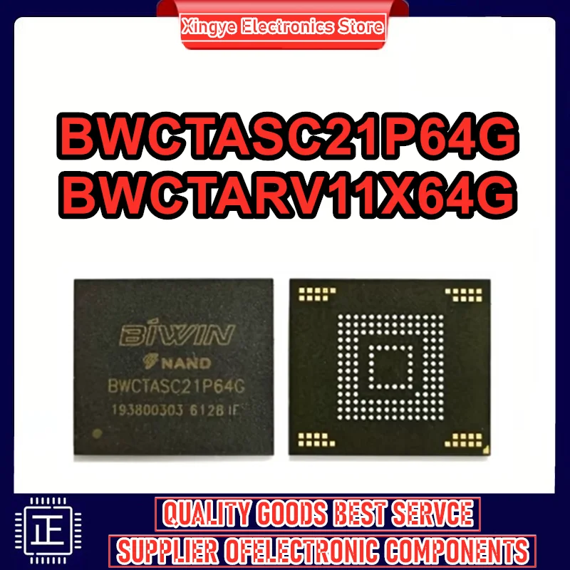 

BWCTASC21P64G BWCTARV11X64G Storage 64GB flash granule eMMC 0-10 IC New Original in Stock