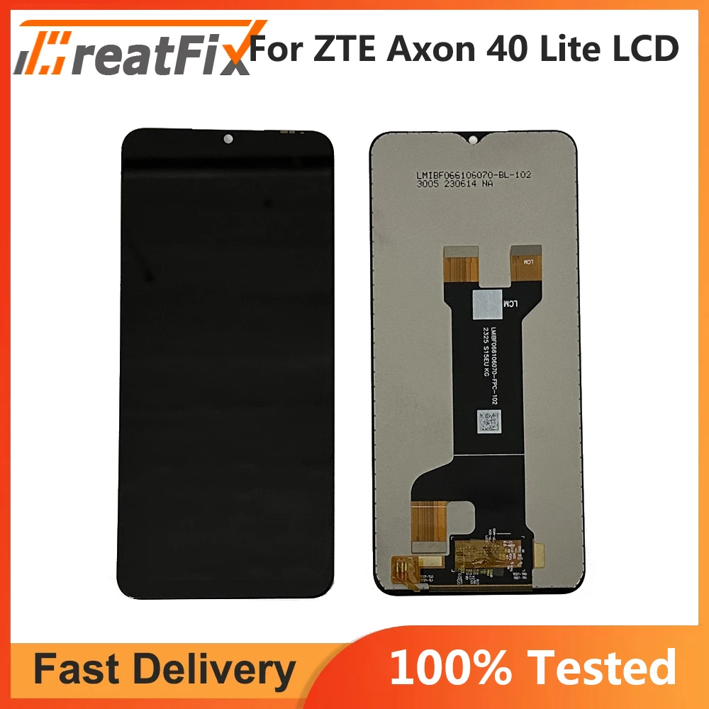 Original Tested LCD For ZTE Axon 40 Lite LCD DIsplay Screen Digitizer Assembly For ZTE Axon40 Lite Axon 50 Lite Axon 60 Lite LCD