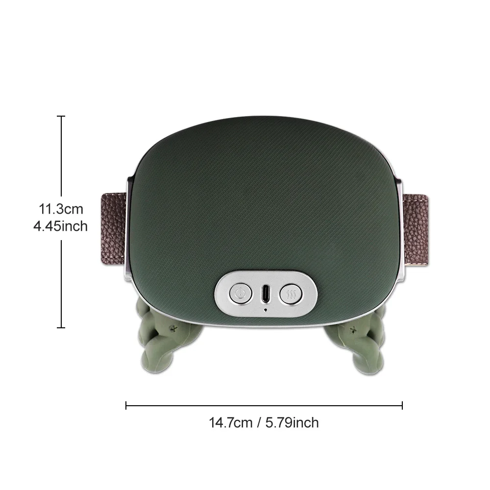Wireless Neck Cervical Trapezius Kneading Massage Shawl 4D Bionic Finger Neck Shoulder Massager Brushless Motor Neck Masajeador