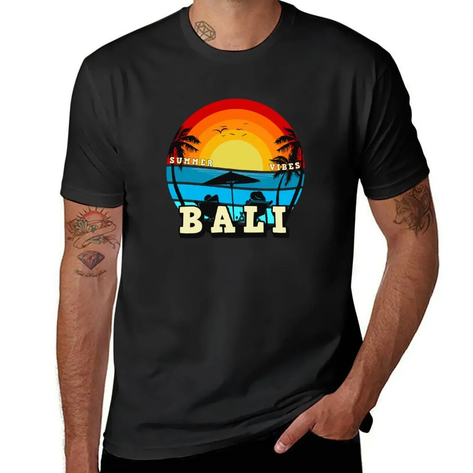 Bali Island Summer Vibes - Surfing Paradise T-Shirt oversized graphic t shirts designer shirts aesthetic clothes mens t shirts