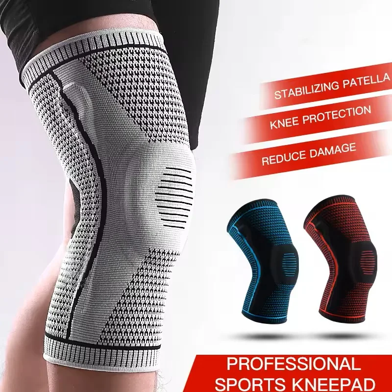 Double Compression Knee Sleeve Support for Knee Pain Sports Running Gym Joint Pain Relief Meniscus Tear Injury Recovery