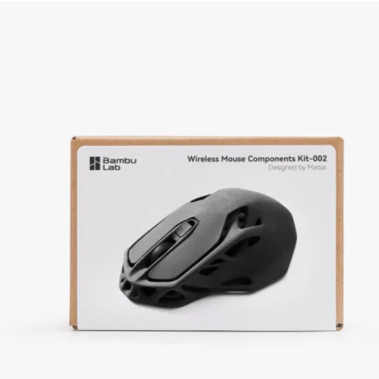 Original Bambu Lab 3D Printed Wireless Mouse MH002 Maker Treasure Creative Model Component Gifts 3D Printer Parts