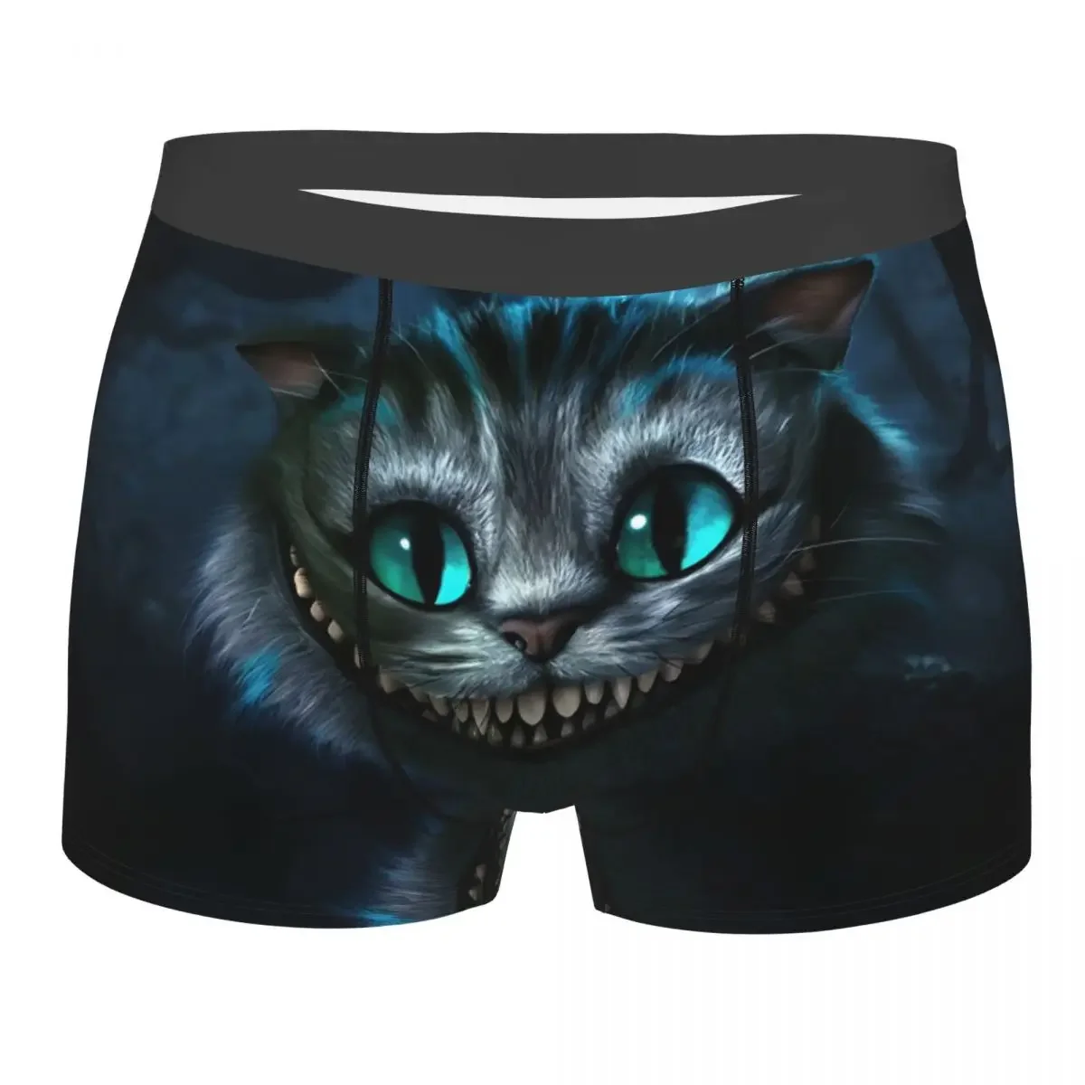 Cat Smile Face Underpants Breathbale Panties Male Underwear Ventilate Shorts Boxer Briefs