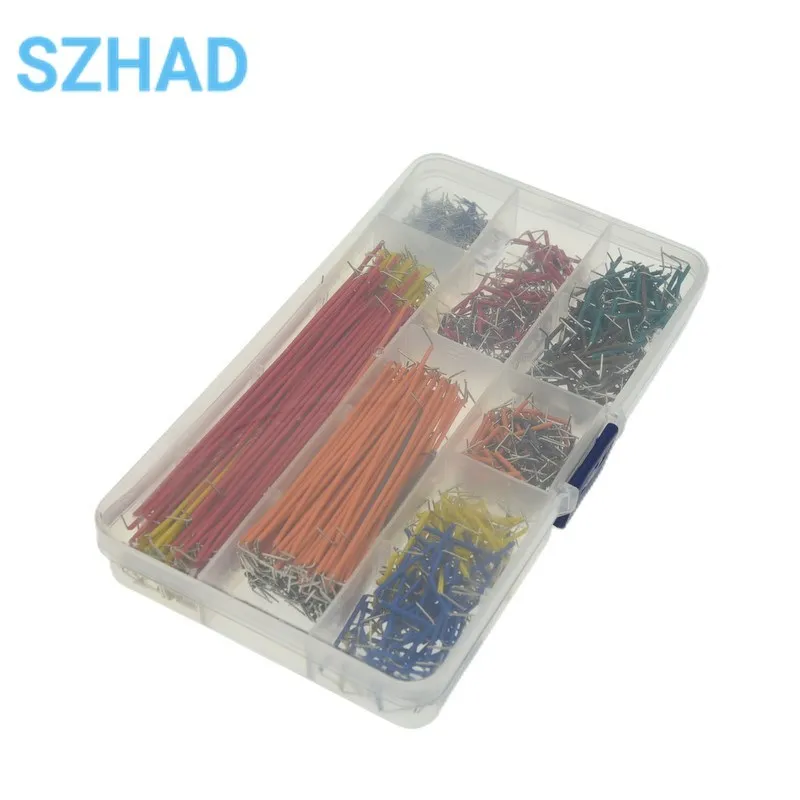 65/140/560/840Pcs/Box Solderless Breadboard Jumper Wires U Shape Breadboard Jumper Cable Wire Kit for DIY Arduino Breadboard