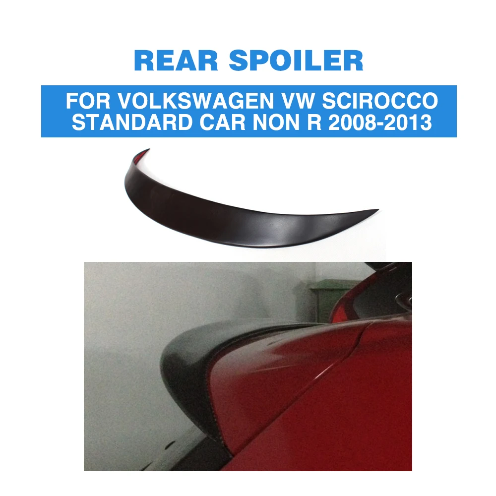 

Rear Roof Spoiler Window Wing for Volkswagen VW Scirocco Standard Bumper Non R 2008 - 2013 FRP Unpainted Black Primer