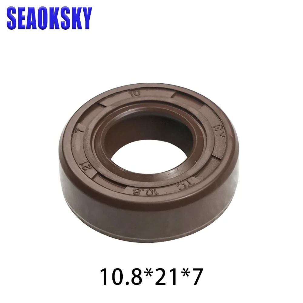 

93101-10M14 Oil Seal For Yamaha Outboard Parts 2 Stroke 4HP 5HP Parsun F4-03000027 Powertec 10.8x21x7mm