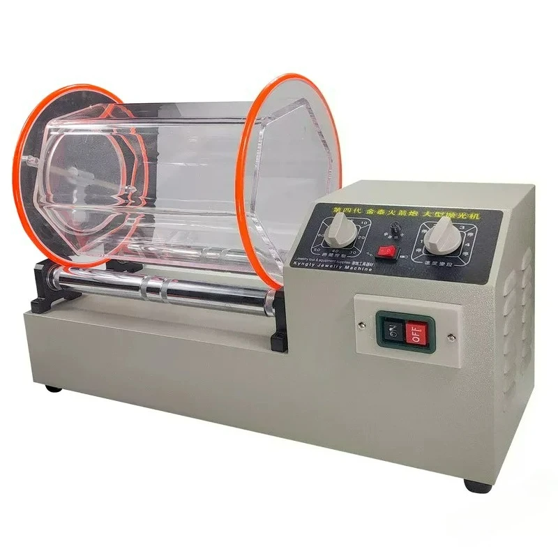 KT1320 Single Barrel Double Barrel Rolling Barrel Polishing Machine Jewelry Equipment