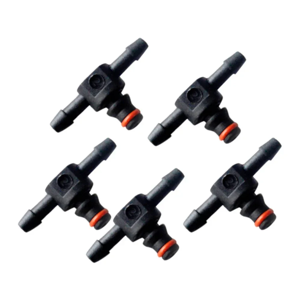 5pcs Diesel Injector Tube Oil Return Connection Check Valve Parts For Bosch 110 Diesel Fuel Injector Pipe Return Check Valve Par