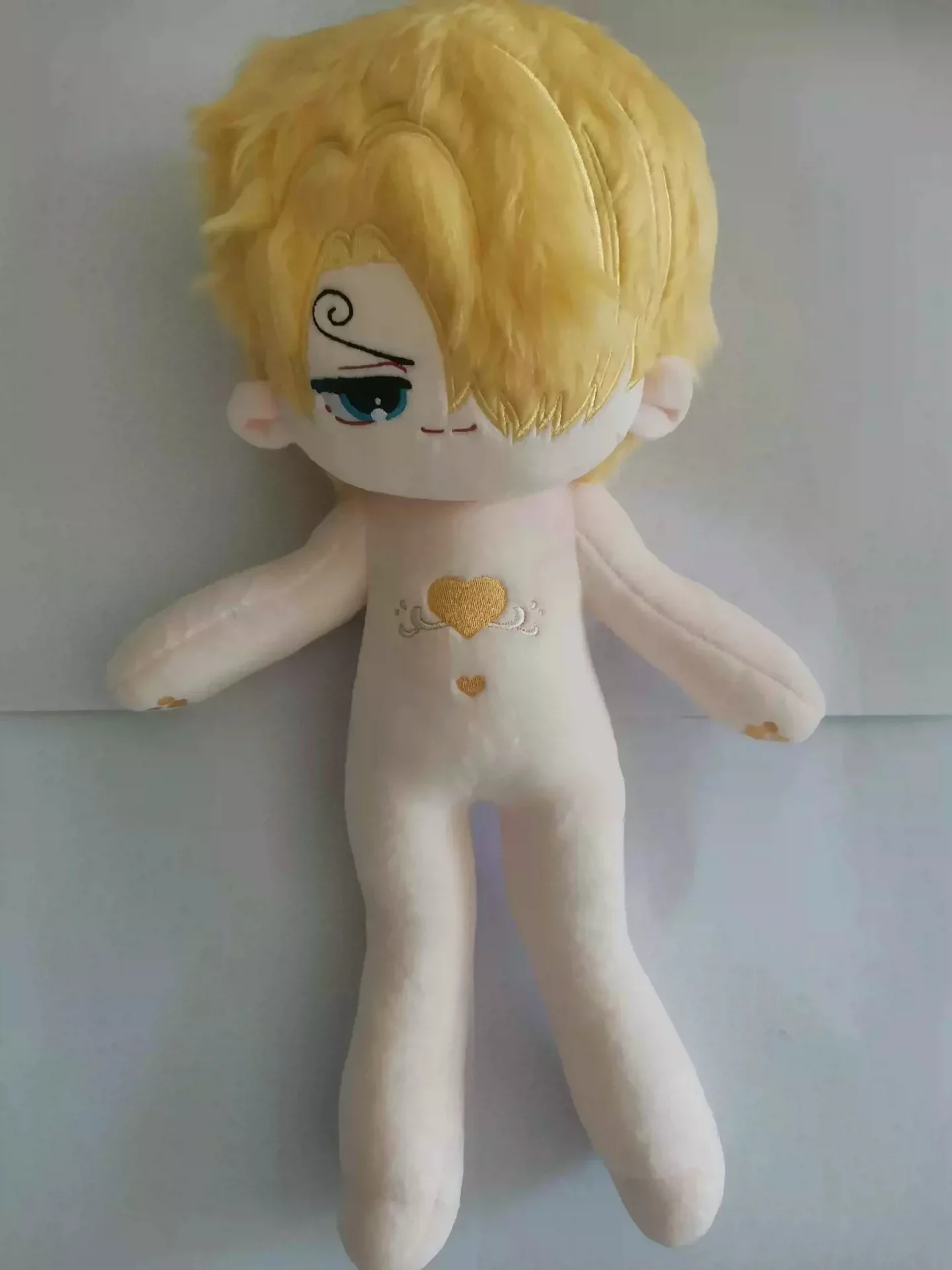 Anime Character Sanji Long Leg 40cm Cosplay Soft Plush Stuffed Doll Body Cute Dress Up Clothes Mascot Lovely Plushie Toys Gift