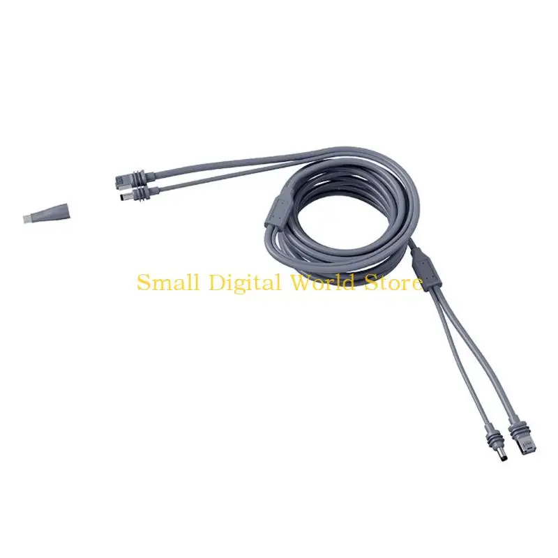 77UB Ethernet Connection Cable with DC5521 USB C Charging + RJ45 Ethernet Cable 16Ft