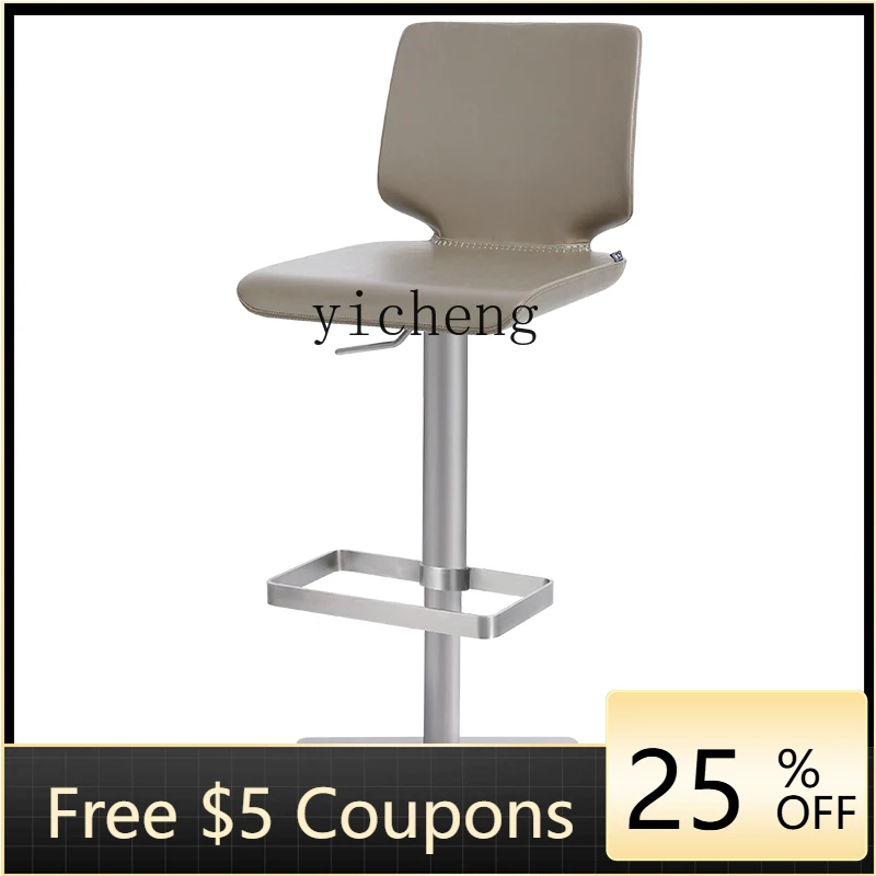 

ZZXL Light Luxury Bar Stool Lifting High Leg Bar Chair Designer Bar Stool Kitchen Island Chair