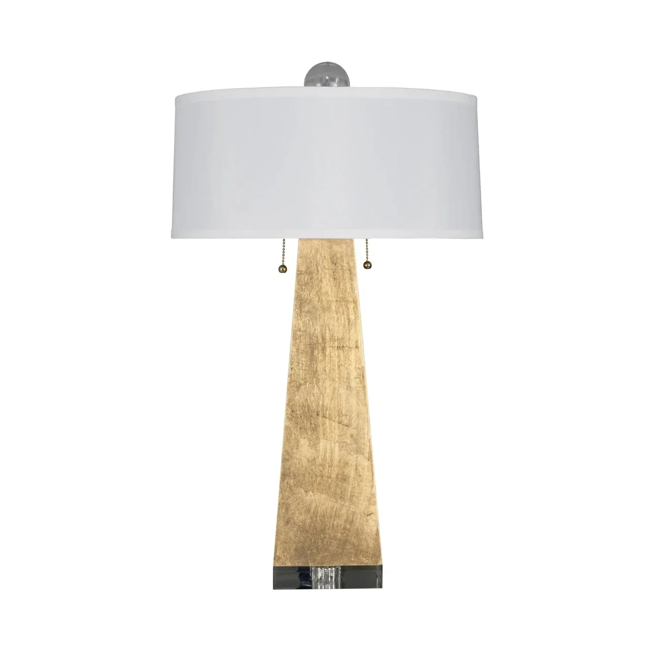 

Villa hotel soft decoration design gold foil desk lamp