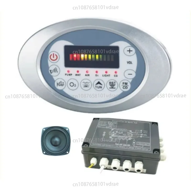 KL-817 Bathtub control box Massage Bathtub Spa Control Panel & Hot Tub Computer Controller Board System for Bathroom