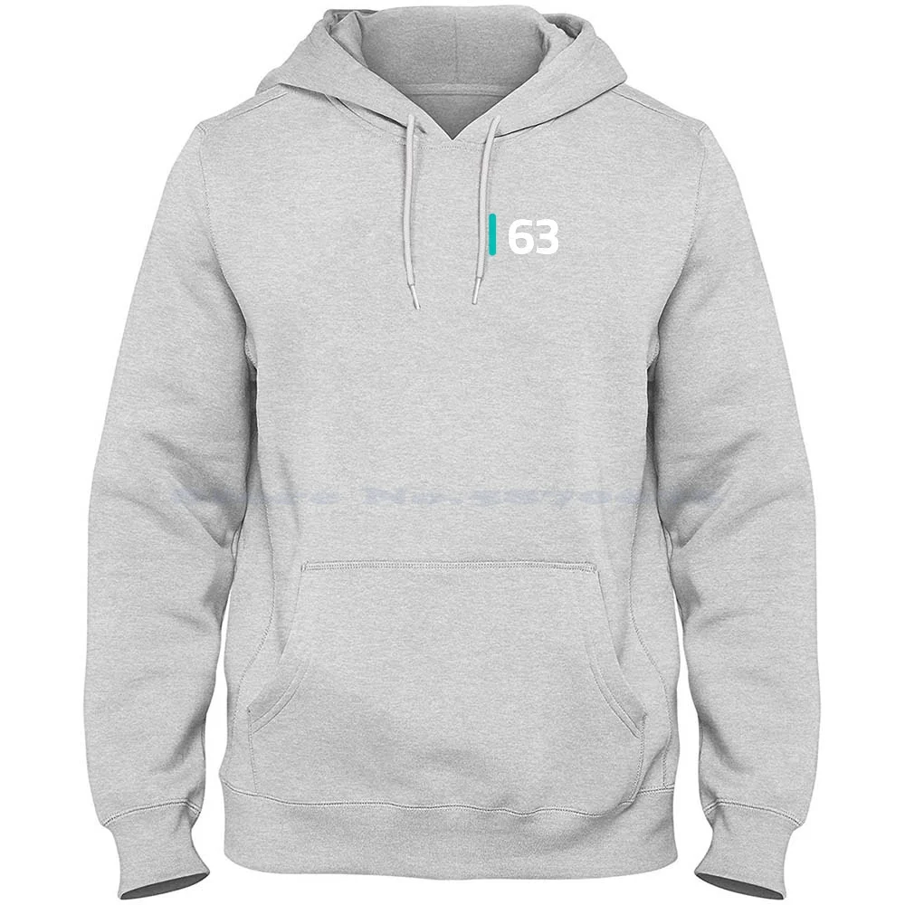 George Russell Driver Number 63 100% Cotton Hoodie George Russell Williams Motorsport Racing Grand Prix Lewis Hamilton