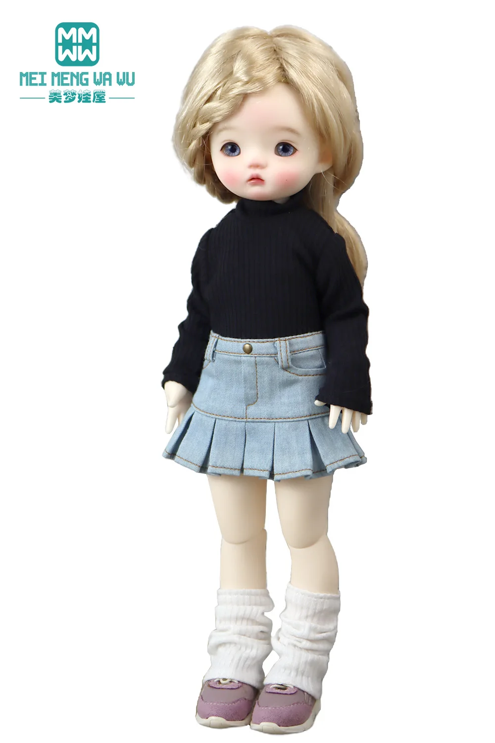 

Одежда для мини-куклы, модный свитер, подходящий для 30 см 1/6 BJD MYOU YOSD BJD, подарок для девочки