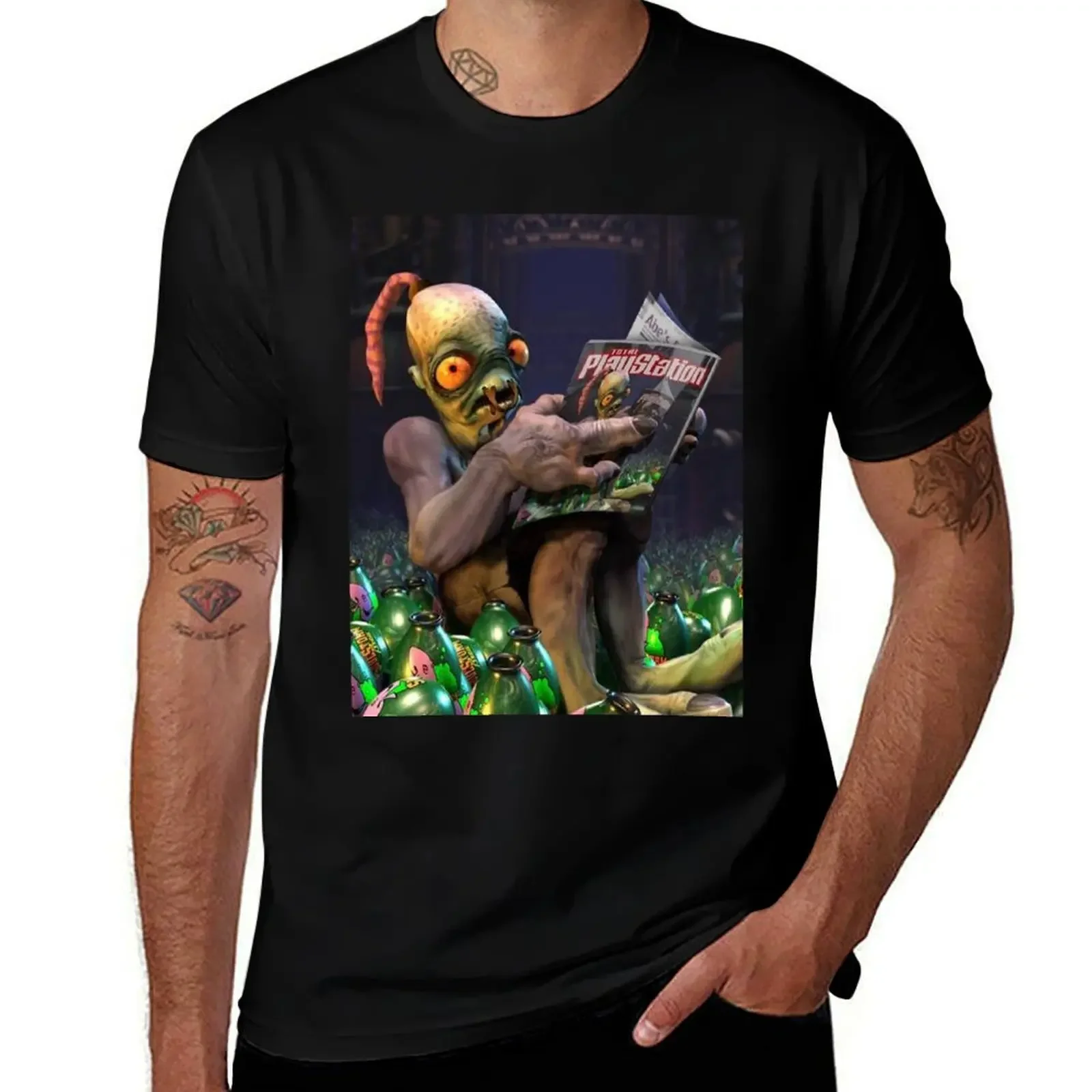 2025 new model Oddworld T-Shirt plain anime shirt summer top anime t shirts mens funny t shirts