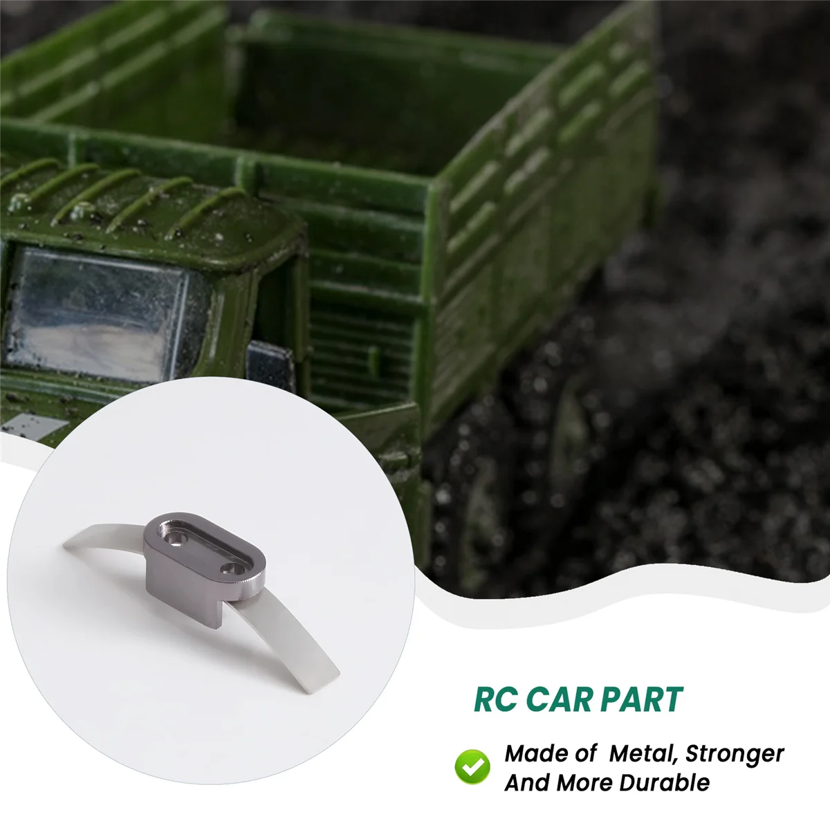 2 paia di molle a balestra in acciaio per assorbimento degli urti sospensione per WPL D12 B14 B24 B16 B36 RC camion parti di automobili accessori