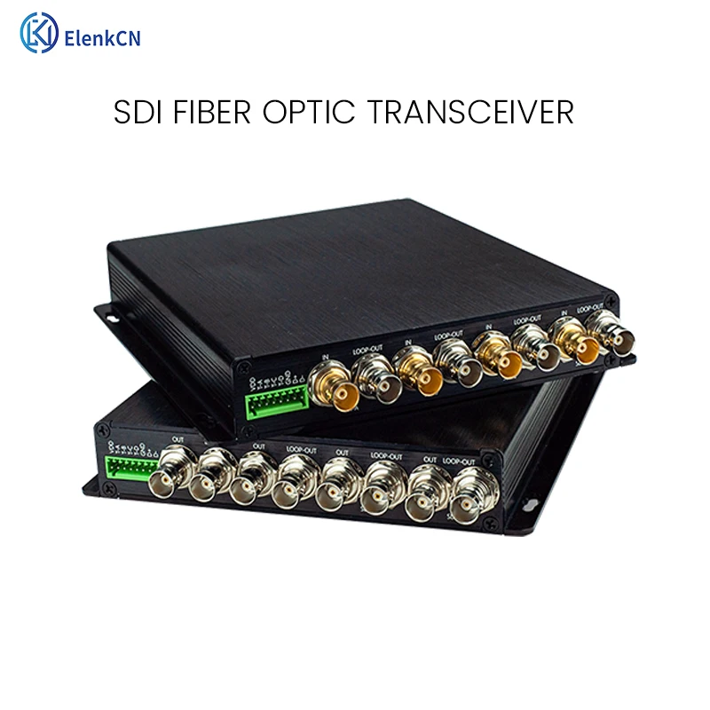 3GHD SDI Fiber Converter Micro One Pair Serial To Fiber  For Multi-media Use Switch 1000Mbp FC media Fiber Extenders