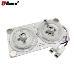 1Pc AC220V LED Moudle 12W 18W 24W 36W Aluminum Heatsink Plate Lighting Kits SMD2835 110lm/W For Ceiling Lamps Source Replace DIY