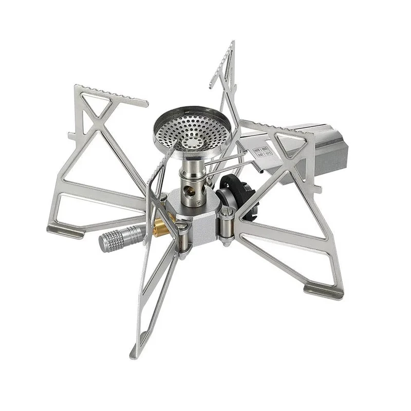 

Campingmoon XD-3-NE Outdoor Portable Folding Stove 3300W High Efficient Backpacking Stove Camping Gas Stove