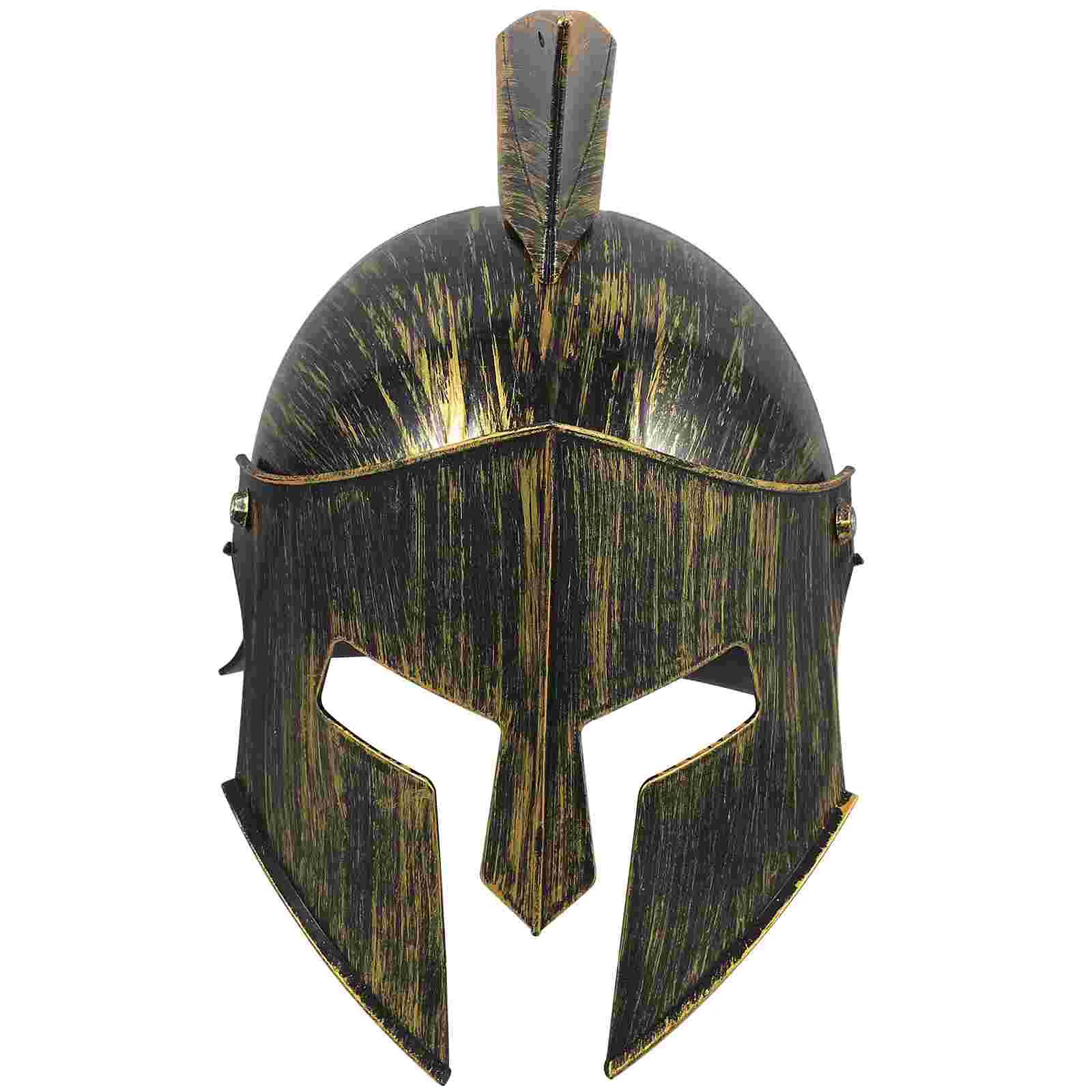 Ancient Roman Warrior Hat Men Costume Soldier Adults Plastic Cosplay