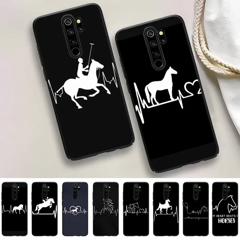 Чехол для телефона Horse Heartbeat для Samsung A51 A30s A52 A71 A12 для Huawei Honor 10i для OPPO vivo Y11, чехол