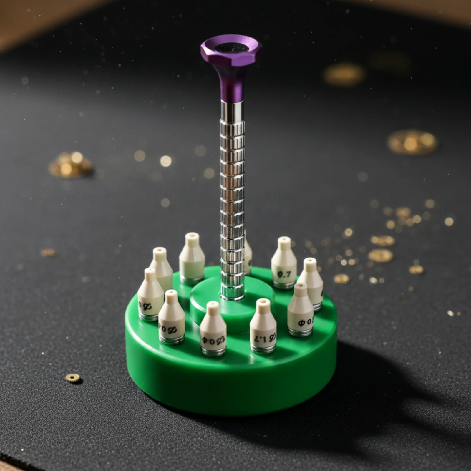 Watch Hand Installation Tool Easy to Use Watch Hand Fitting Tool Anodized Manual for Watchmakers, Workbench