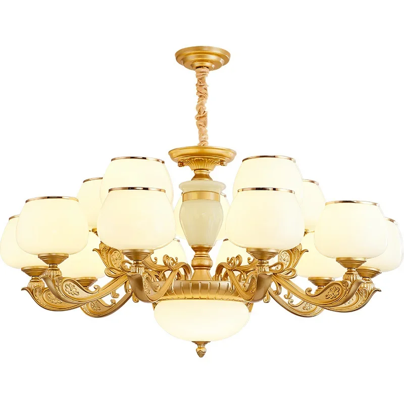 

European chandelier living room light modern simple hall main light