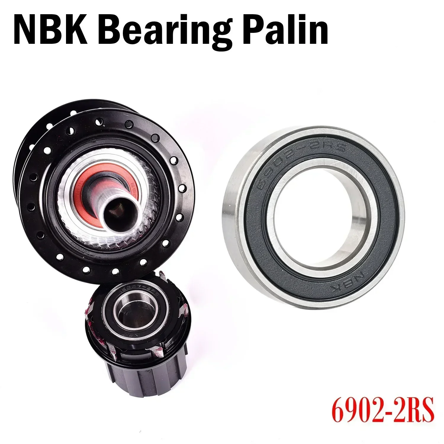 Bike Ceramic Bearing Ceramic Ball Bearing Diamond polished Hub 6902 Accessories Bicycle High quality Practical