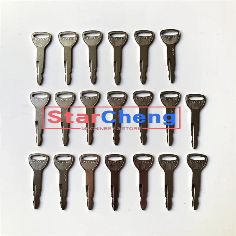 

Higher Quality for Toyota 20PCS A62597 Key New Forklift Replaces 7591-23330-71 Excavator Accessories