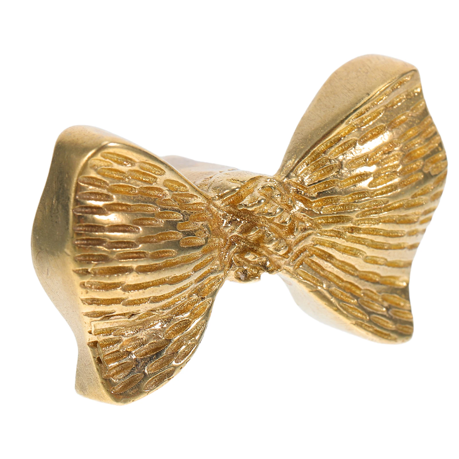 

2pcs Brass Bow Cabinet Knobs Vintage Drawer Pulls Bowknot Handles For niture Wardrobes Kitchen Sturdy Durable Easy Install