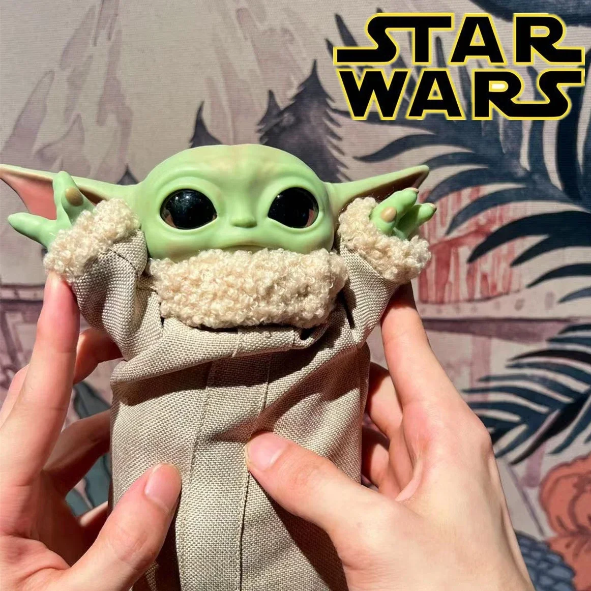 17CM Star Wars Baby Yoda Dolls The Mandalorian Plush Kawaii Grogu Action Figure Toys Cute Boys Toy Gift