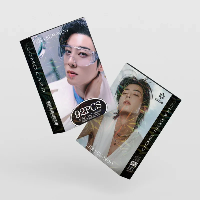 92Pcs/Set Astro Idol Boy Group Lomo Card New Album Series High Quality Photocards MoonBin MJ JINJIN EUNWOO Rocky SANHA Fans Gift