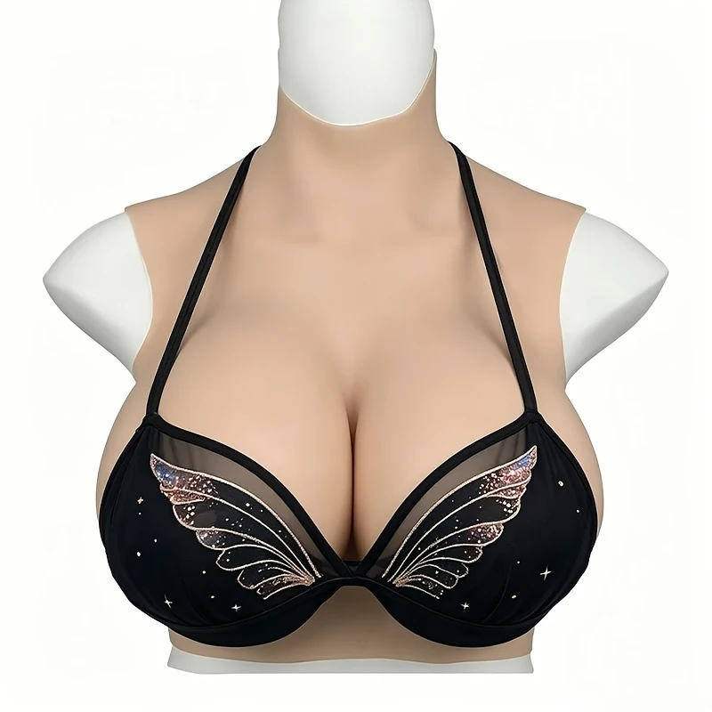 

Silicone Breast Forms for Crossdressers Fake Breast Enhancer Beginner Silicone Breast Huge Tits Transgender DragQueen Boobs