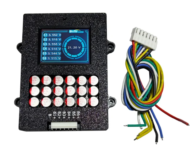 5A 4S 6S Active Balancer mit Spannungsanzeige Lifepo4 Equalizer Lipo/LTO/Lithium Titanate Batteriespannungsprüfer – Detail 1