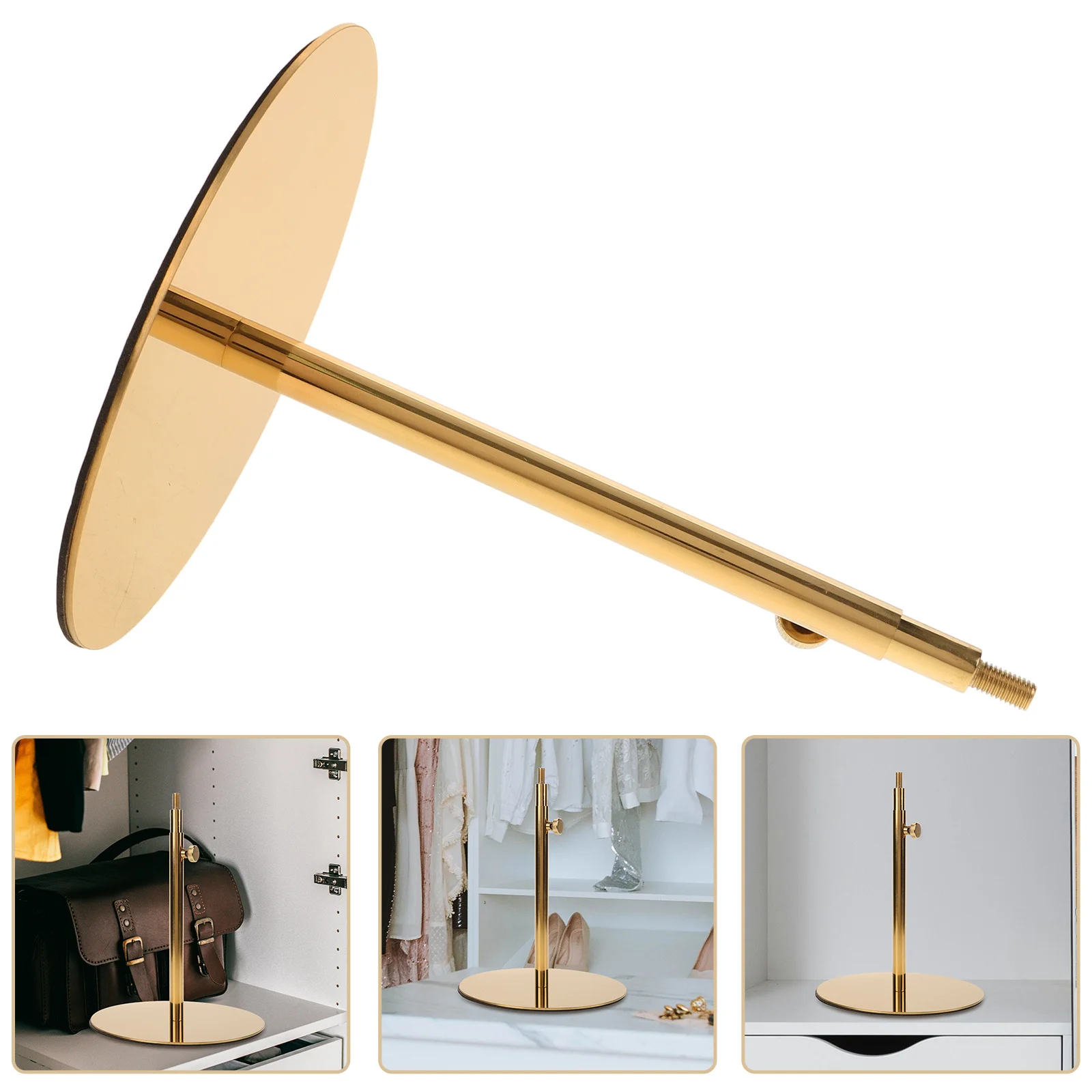 

Stainless Steel Mannequin Head Base Adjustable Display Stand Support Holder Mannequin Head Base Display Holder