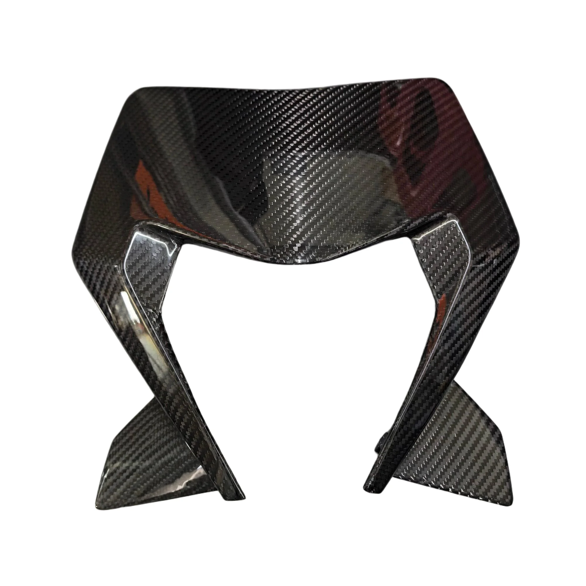 Motorcycle Carbon Headlight Mask Autoclave Prepreg Fairing For KTMs EXC  EXC-F 150 250 300 350 450 500 XC-W 125 2024-2026