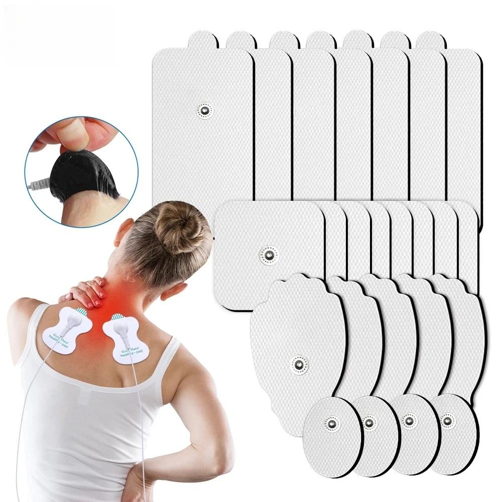 Electrostimulation Patches Tens Electrode Pads For Tens Acupuncture Physiotherapy Machine Ems Nerve Muscle Stimulator Slimming