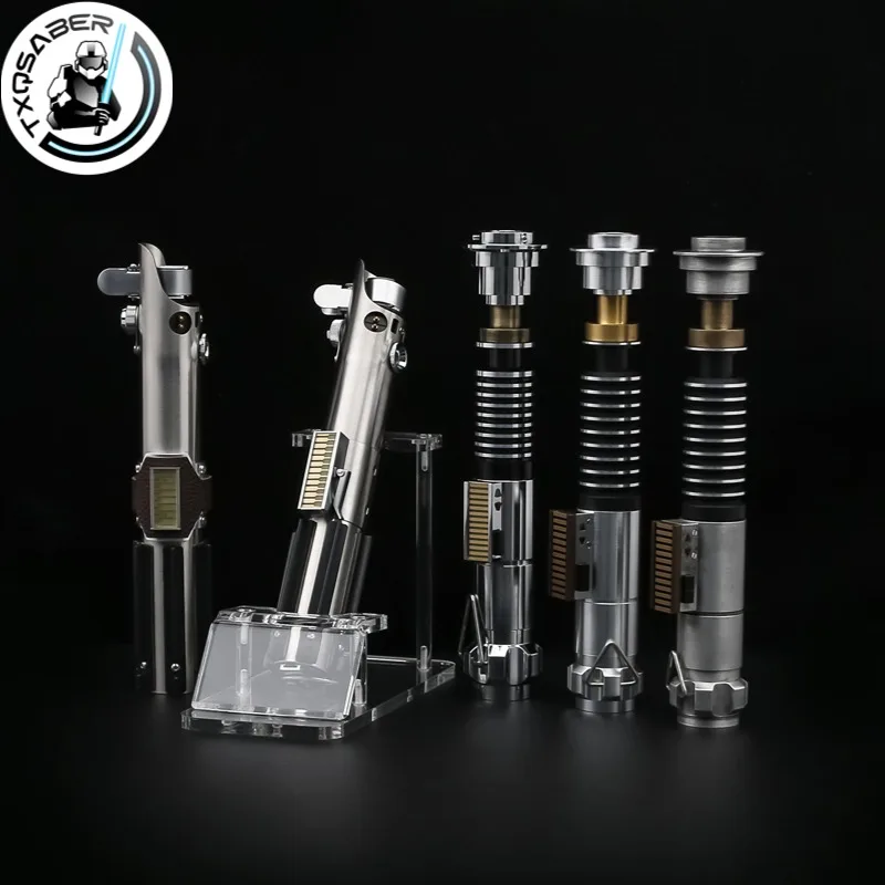 

TXQSABER Luke Skywalker Smooth Swing Lightsaber Metal Hilt Gesture Ignition Bluetooth Force Laser Sword Dueling Toys - Only Hilt