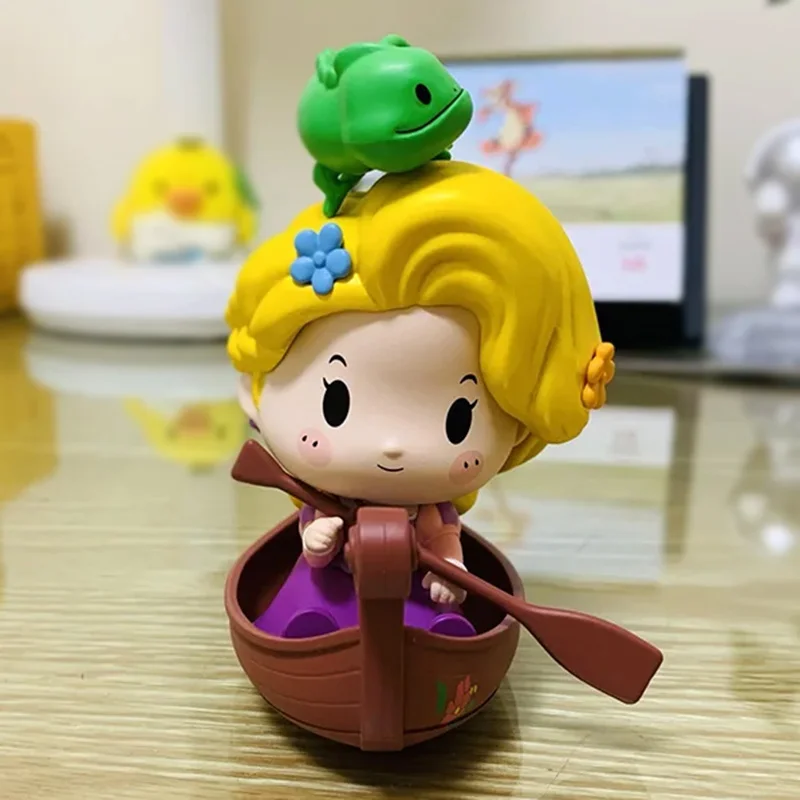 Disney Princess Rapunzel Action Figure Toys Disney Movie Tangled Rapunzel Princess Figure Dolls Toys Gift for Kids Girls